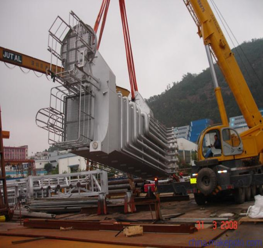 能源基建設(shè)備出口訂艙